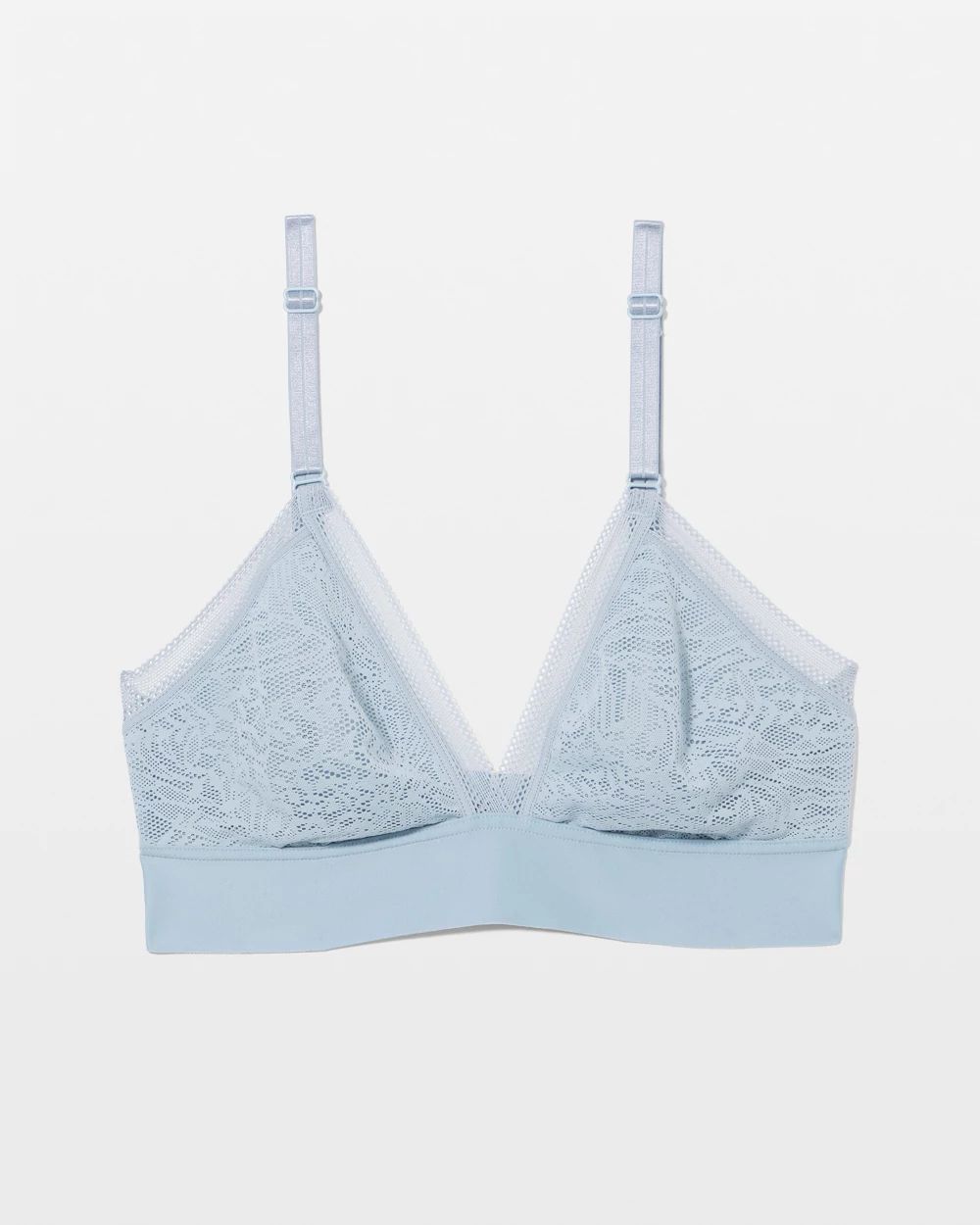 Triangle Bralette with Lace click to view larger image.