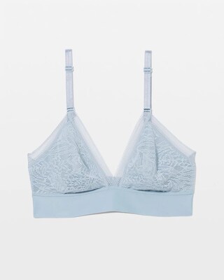 Triangle Bralette with Lace click to view larger image.