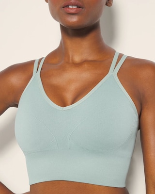 Longline Bra with Strappy Back click to view larger image.