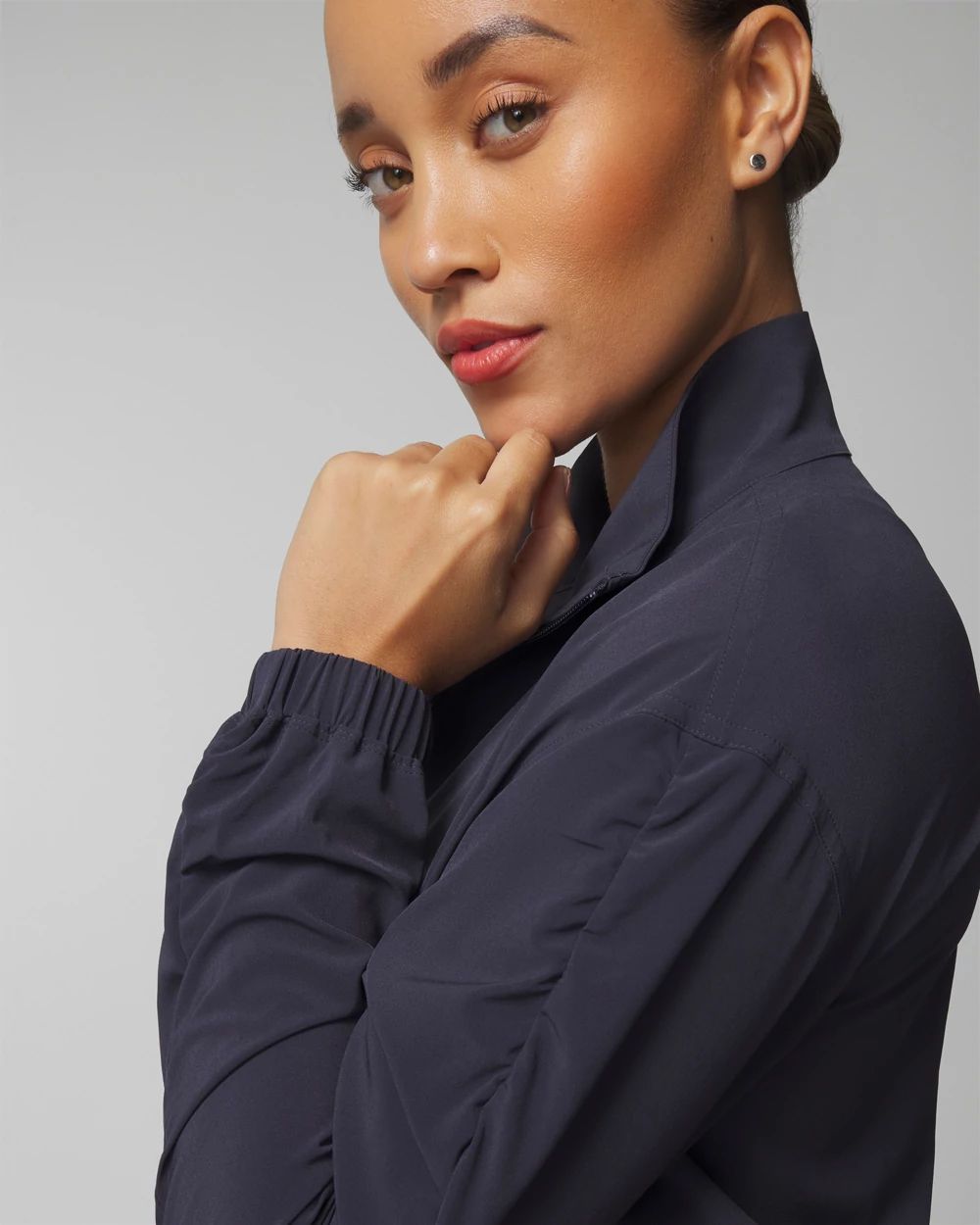 Relaxed Zip Jacket click to view larger image.