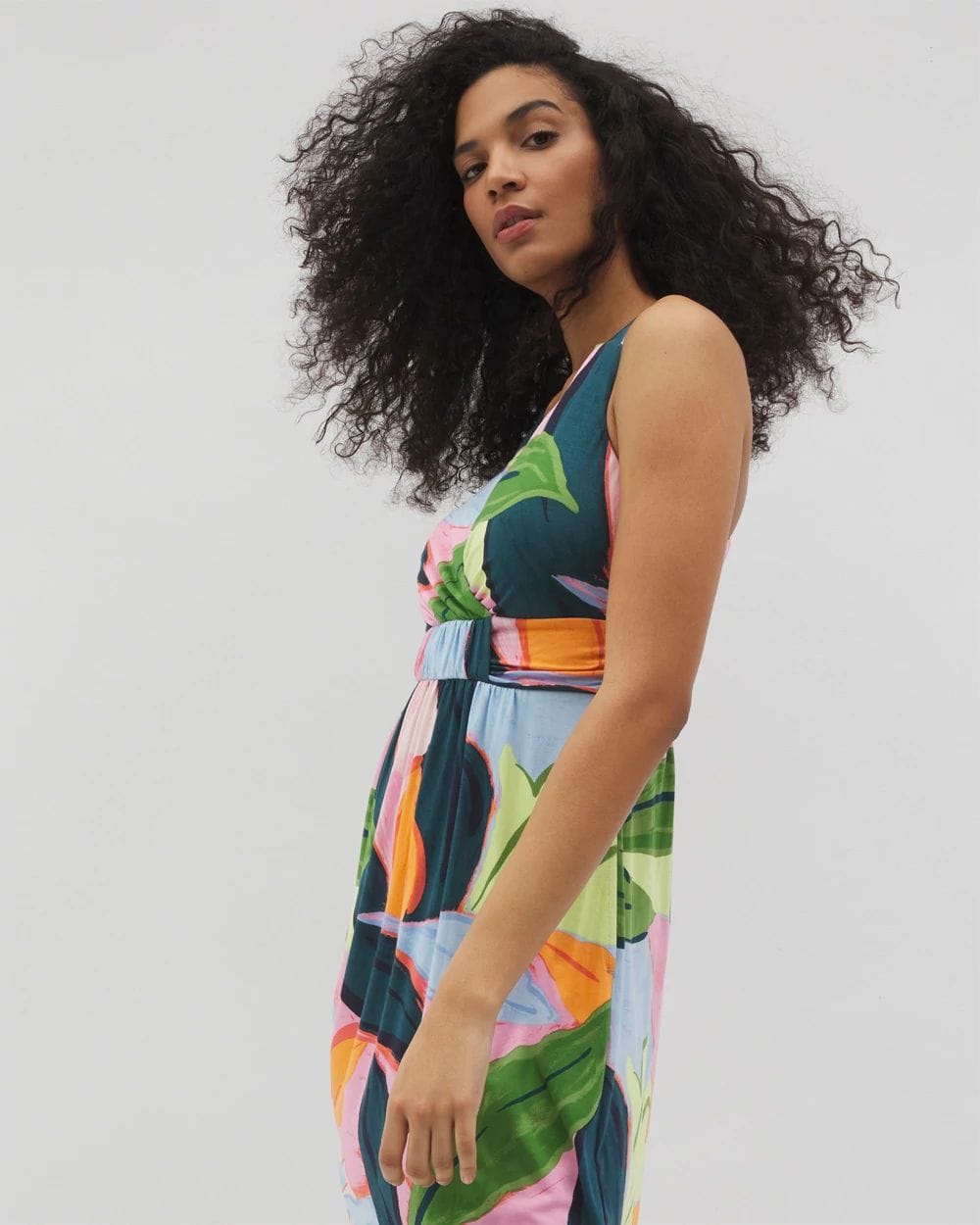 Soft Jersey Cross Back Strap Bra Dress