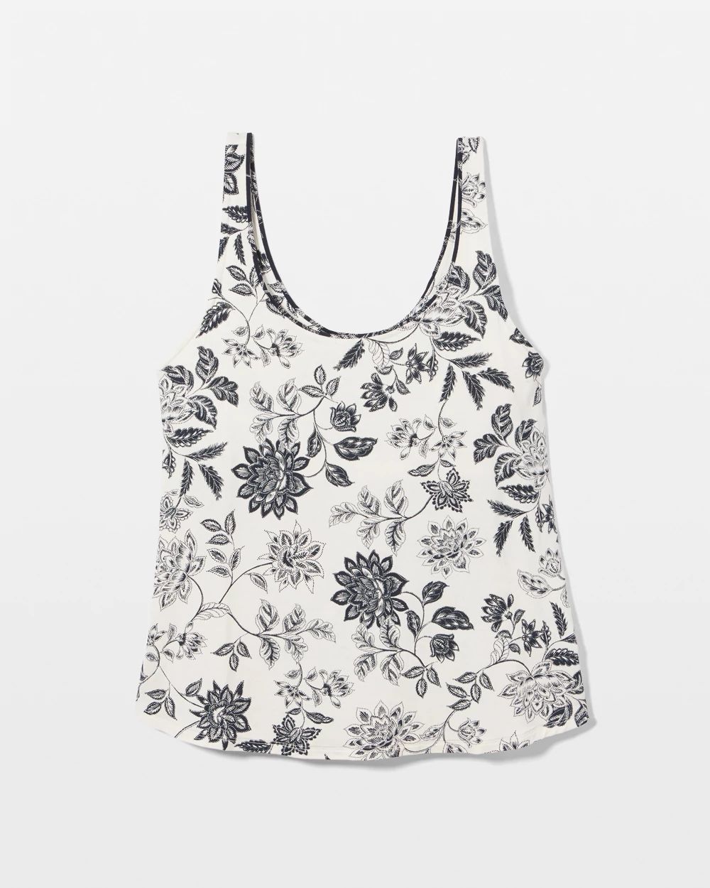 Cool Nights Pajama Tank With Piping