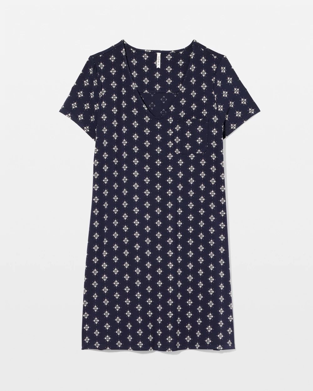 Short Sleeve Sleepshirt click to view larger image.