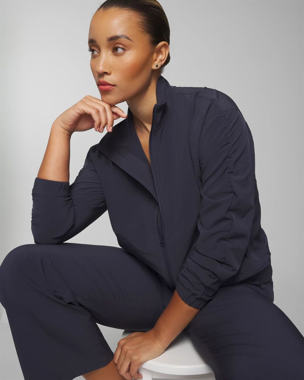 Relaxed Zip Jacket click to view larger image.