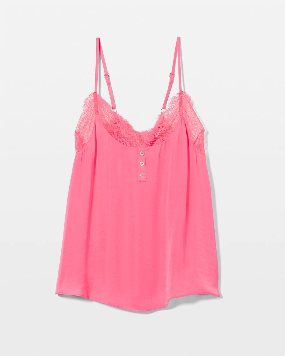 Lace Trim Cami click to view larger image.