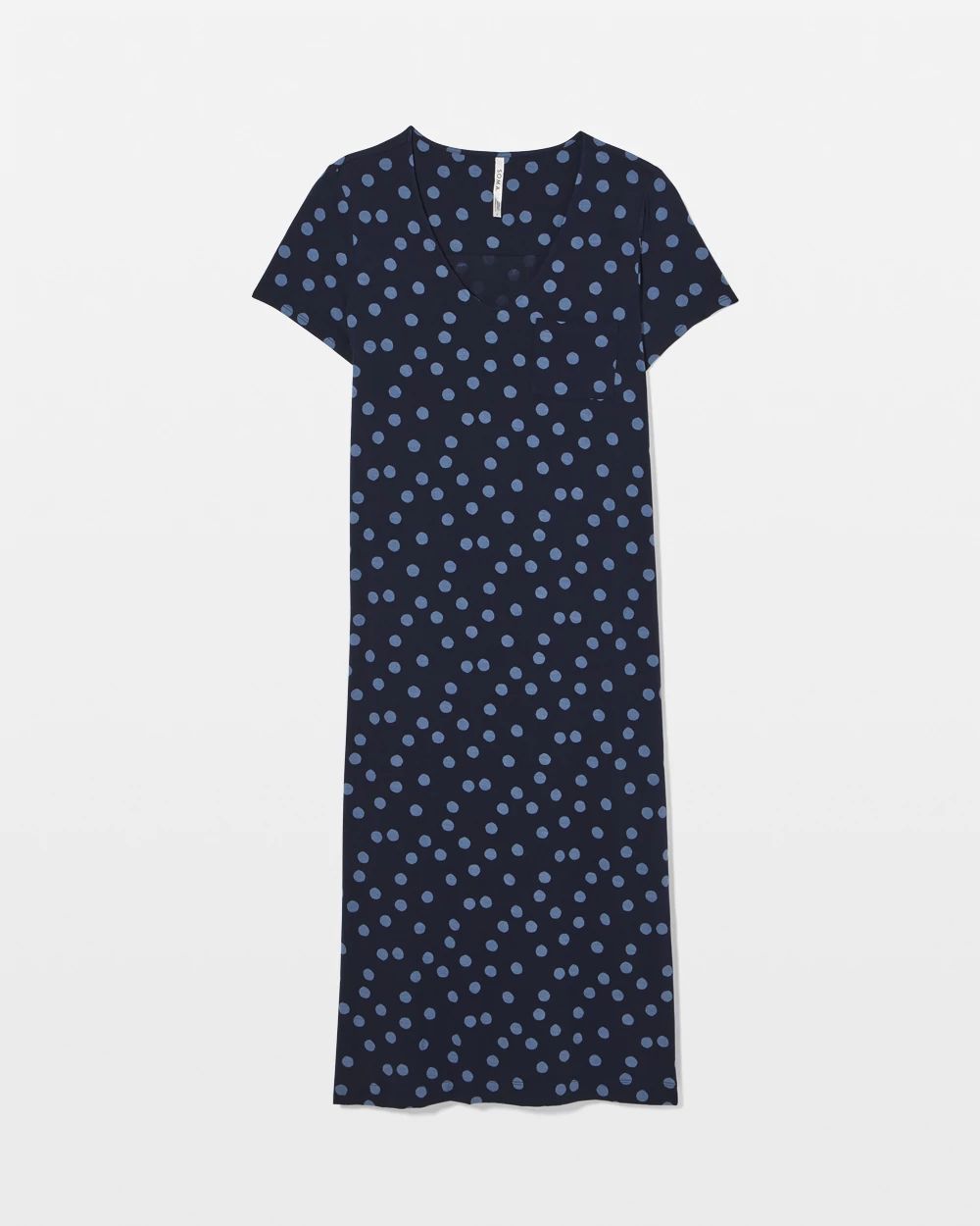 Cool Nights Short Sleeve Long Sleepshirt