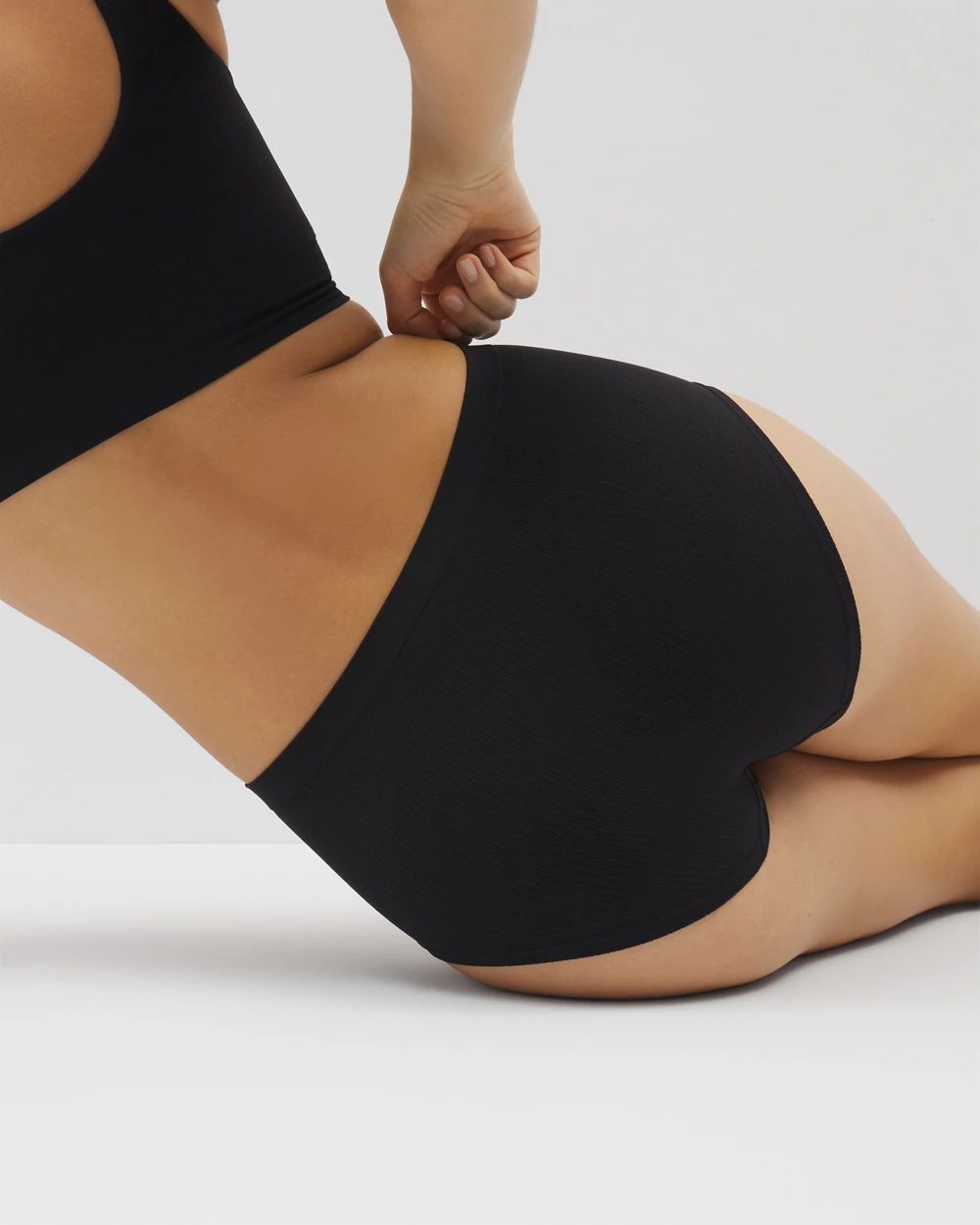 Seamless Rib Boyshort Panty