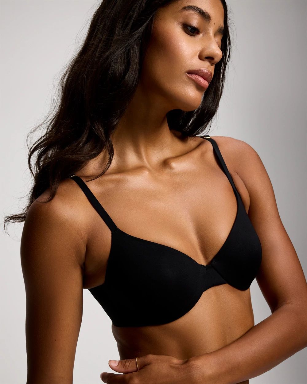 Unlined Perfect Coverage Bra click to view larger image.
