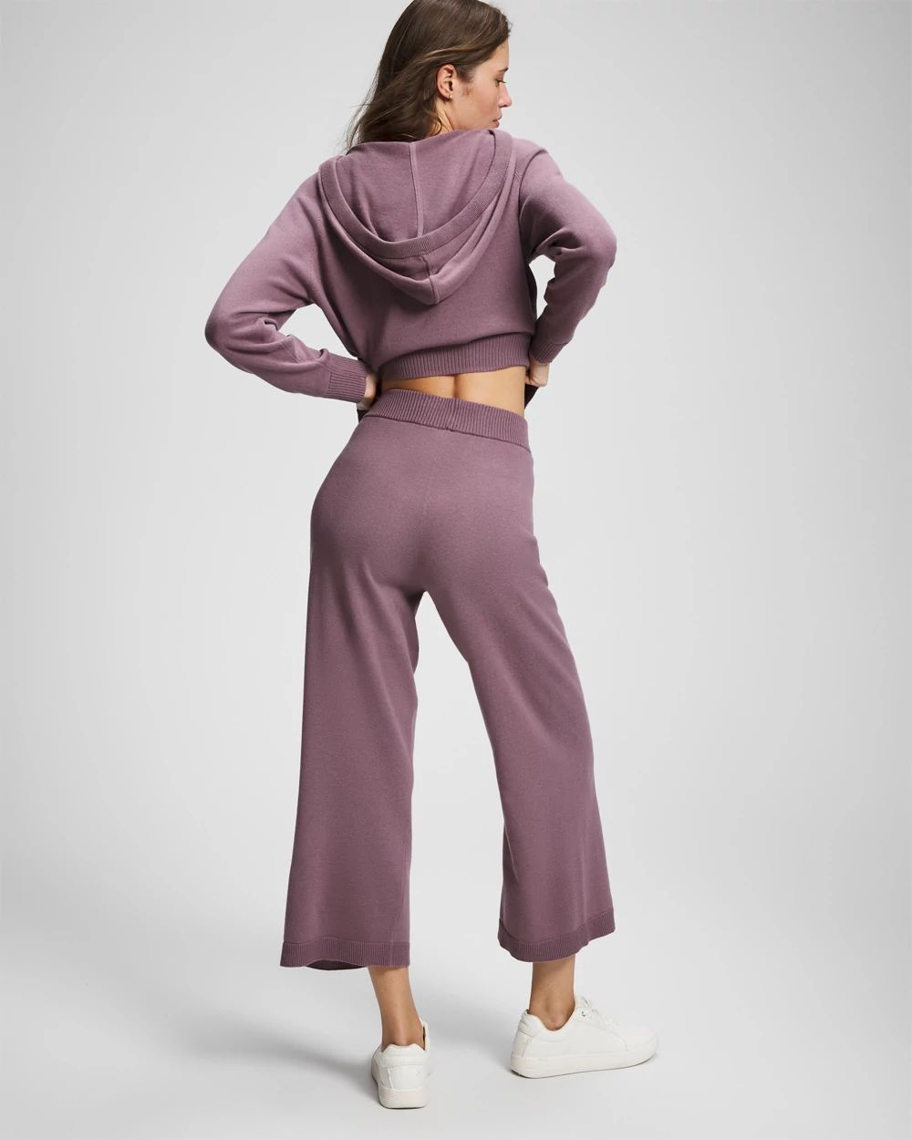 Cotton Sweater Crop Pant