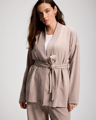 Modern Modal Relaxed Belted Wrap