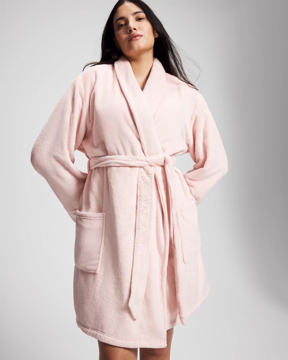 Plush Short Robe