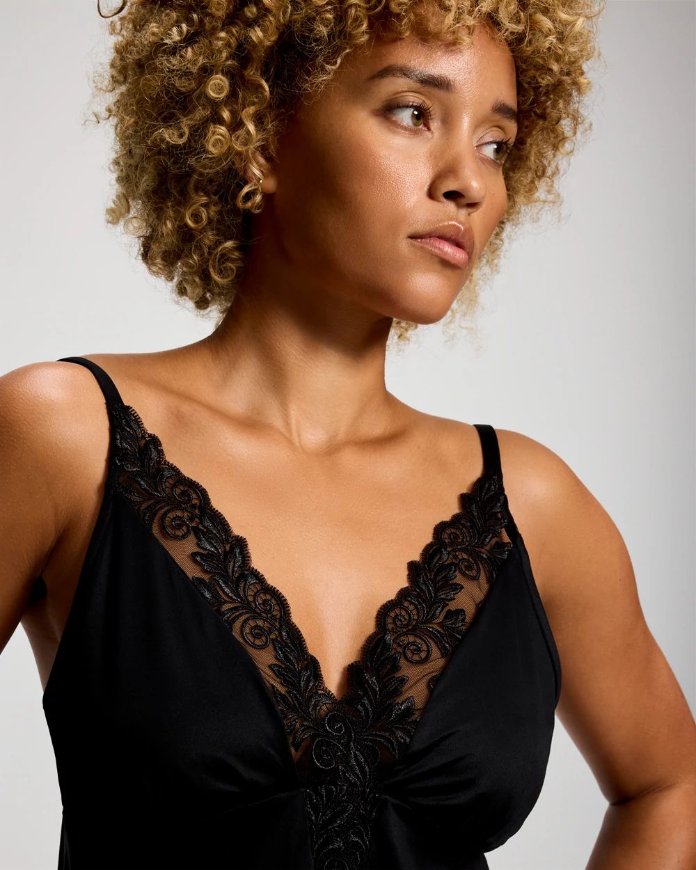 Sensuous Embroidery Gown click to view larger image.