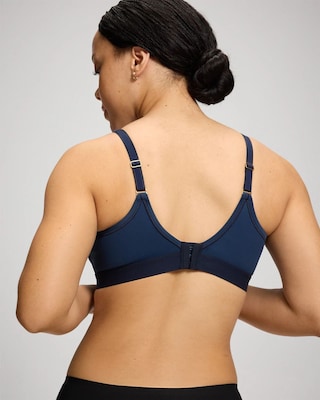 Wireless Unlined Full Coverage Bra click to view larger image.