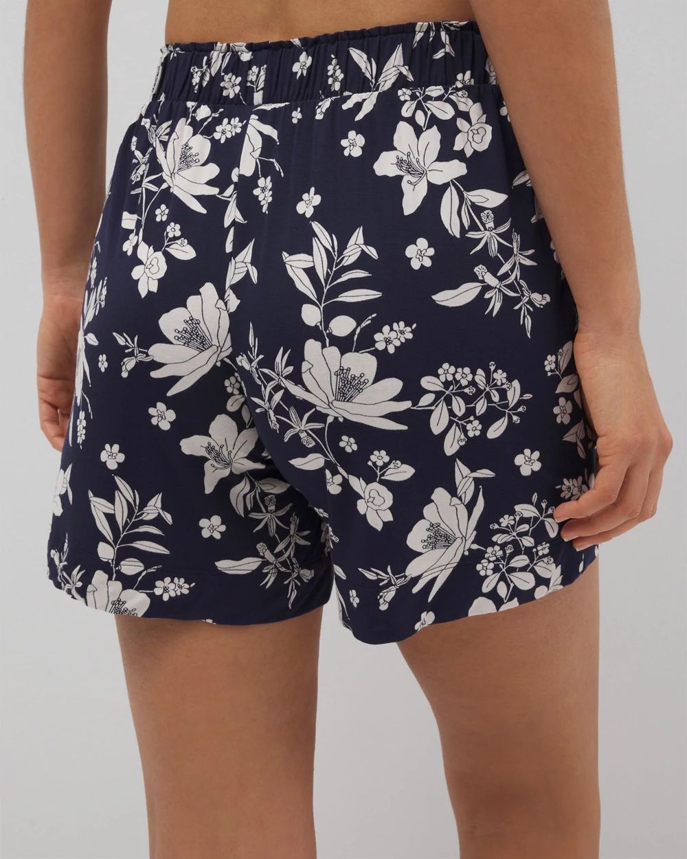 Long Pajama Shorts click to view larger image.