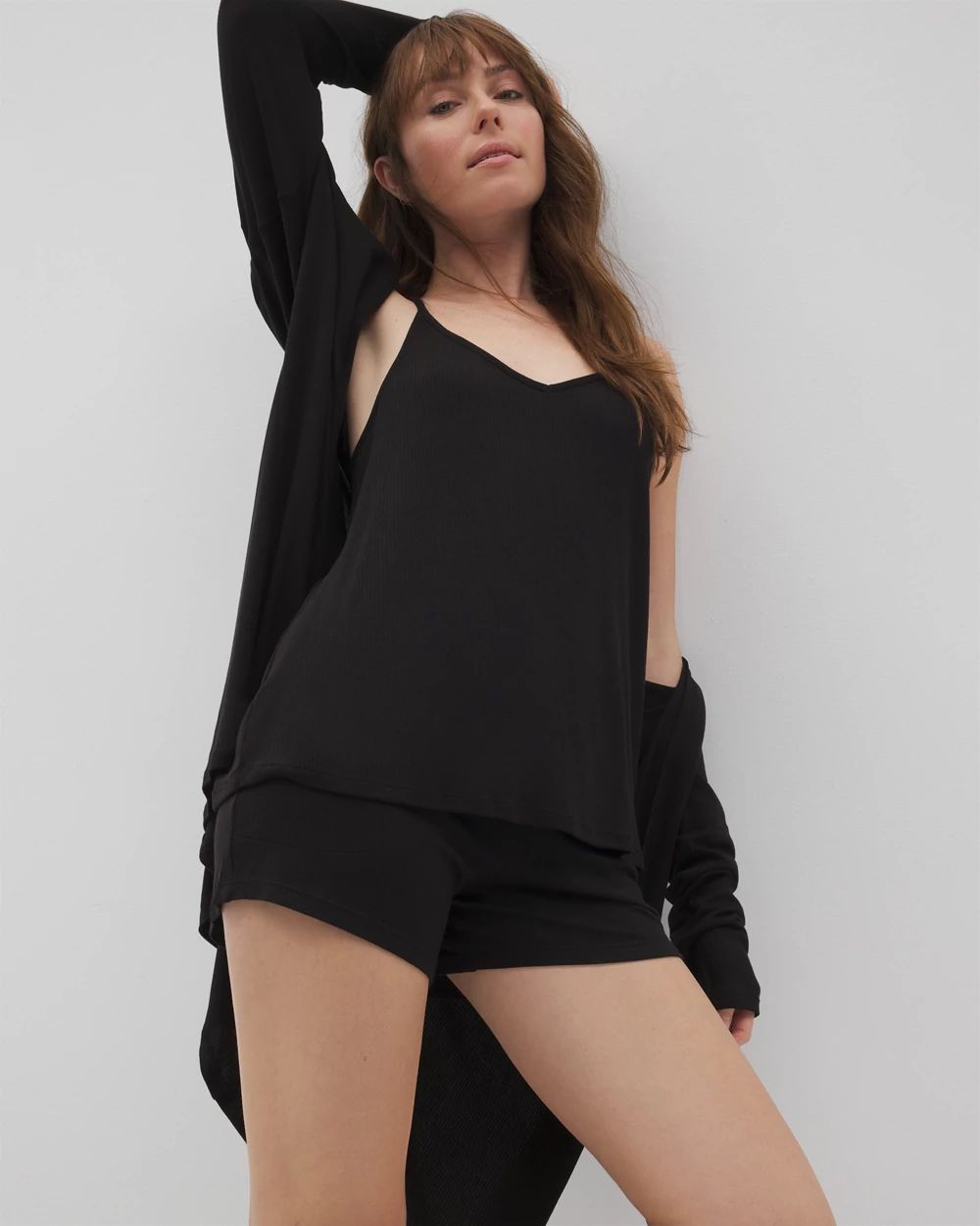 Lightweight Rib Knit Pajama Cami