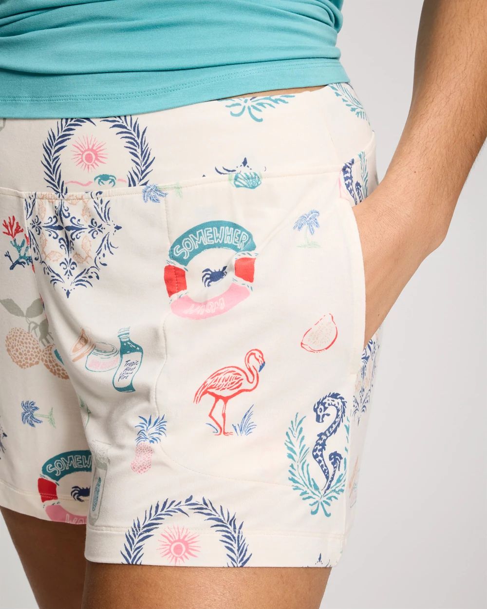 Cool Nights Short Sleeve and Short Pajama Set