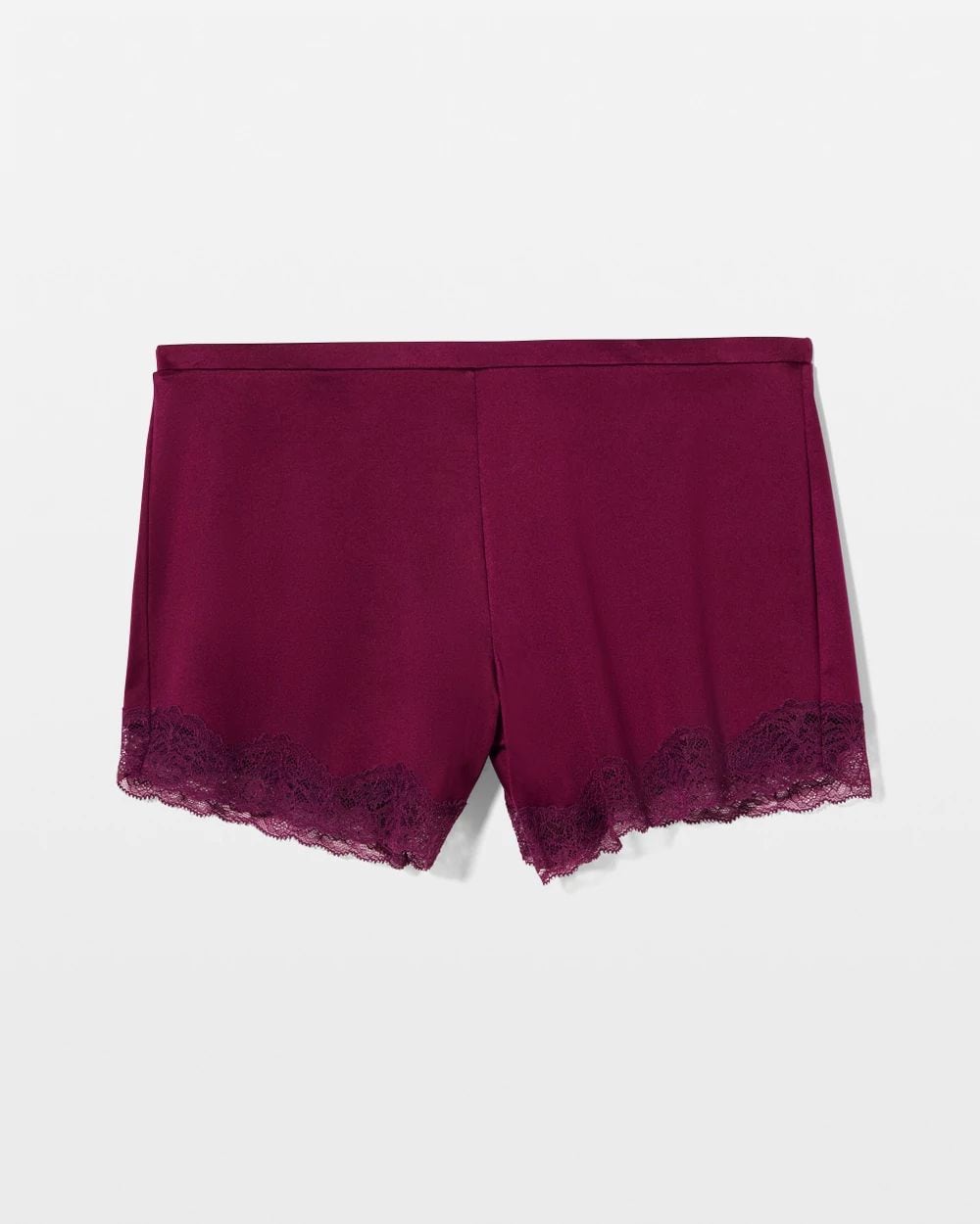 Lace Trim Pajama Shorts click to view larger image.