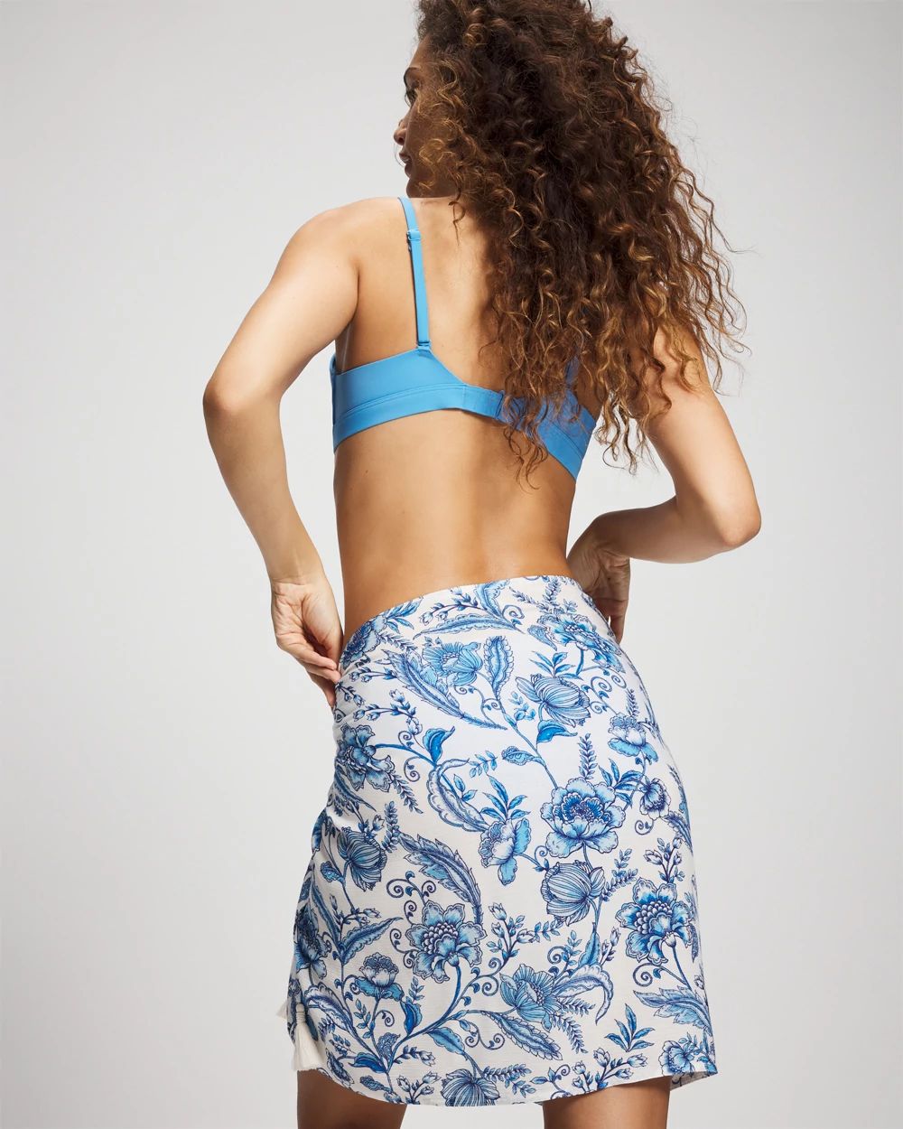 Soma Swim Rayon Crepe Pareo Sarong Cover Up Wrap