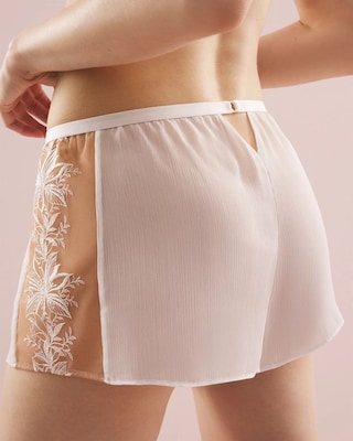 Crinkle Chiffon Pajama Short click to view larger image.