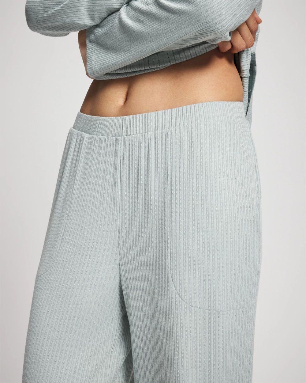 Cool Nights Pointelle Wide Leg Pajama Pant