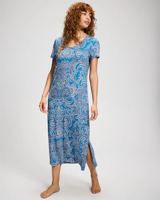 Short Sleeve Long Sleepshirt