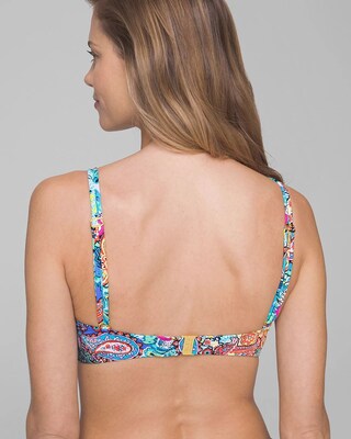 Beattie Let Loose Molded Cup Bra Bikini Swim Top