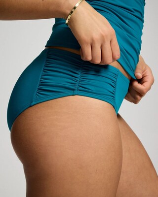 Ruched Bikini Bottoms click to view larger image.