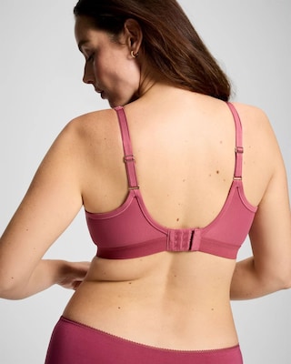 Wireless Unlined Full Coverage Bra click to view larger image.