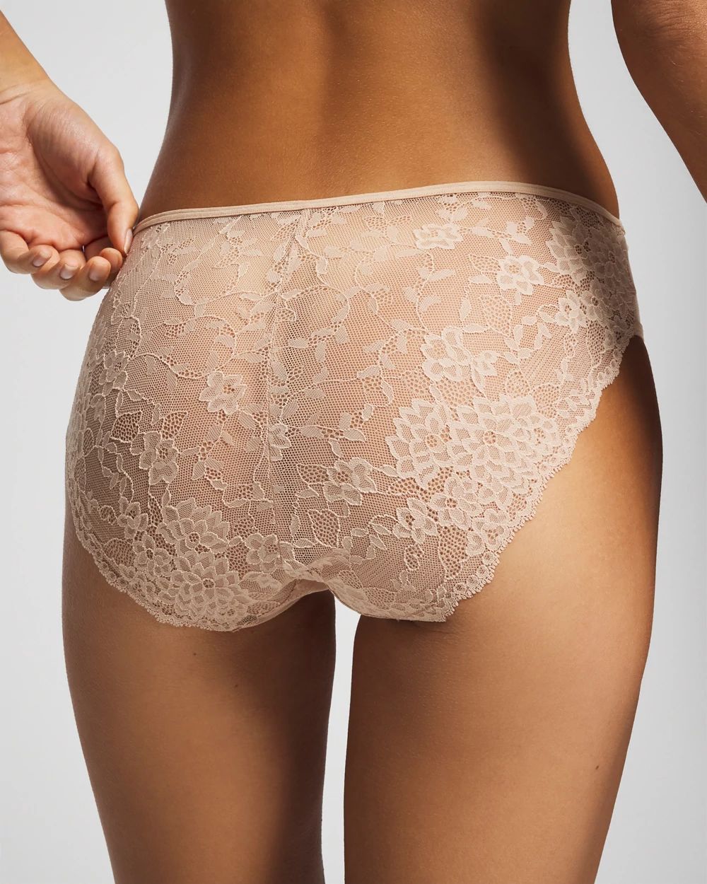 All-Over Lace Hipster click to view larger image.