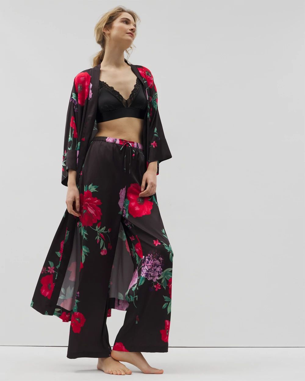 Printed Pajama Pants click to view larger image.