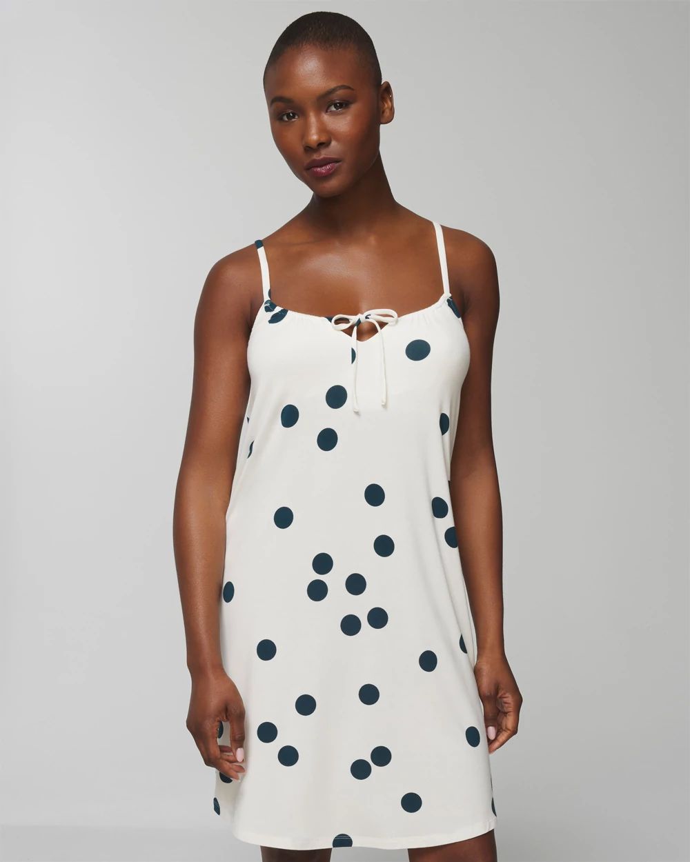 Tie-Front Chemise