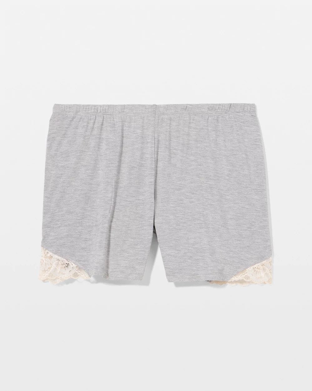 Cool Nights Lace Trim Shorts