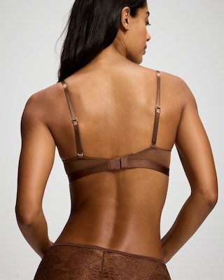 Lightly Lined Smooth Lace Perfect Coverage Bra click to view larger image.