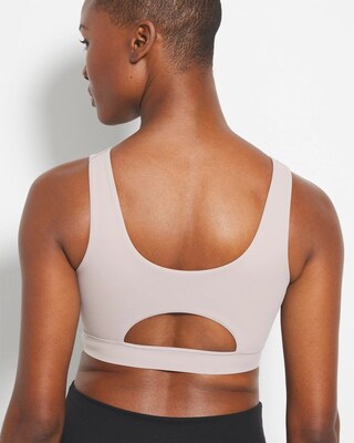 High-Neck Yoga Bra click to view larger image.