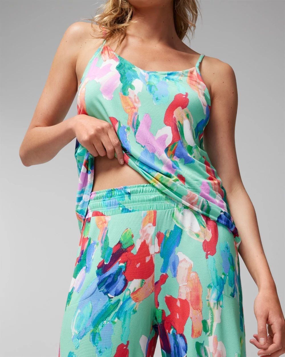 Cool Nights Cropped Pajama Pants