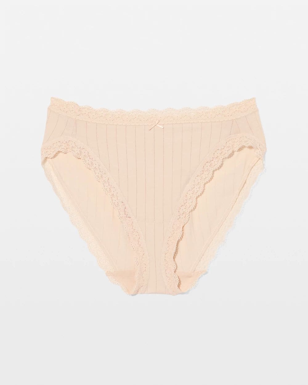 Cotton Rib High-Leg Panty click to view larger image.