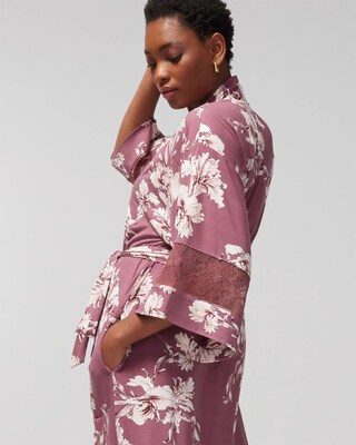 Lace Long Robe