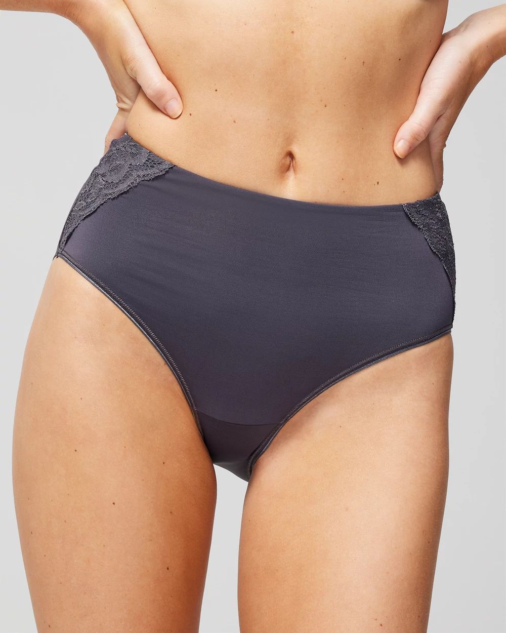 Modern Brief Panty with Lace