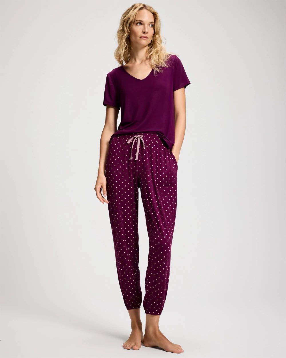 Cool Nights Banded Ankle Pajama Pant