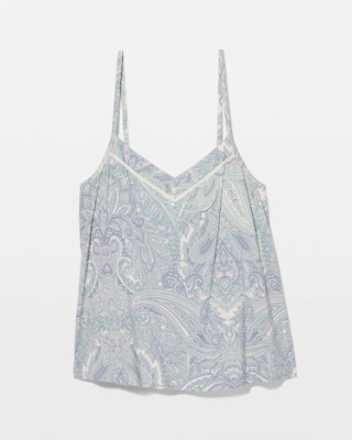 Piped Pajama Cami click to view larger image.