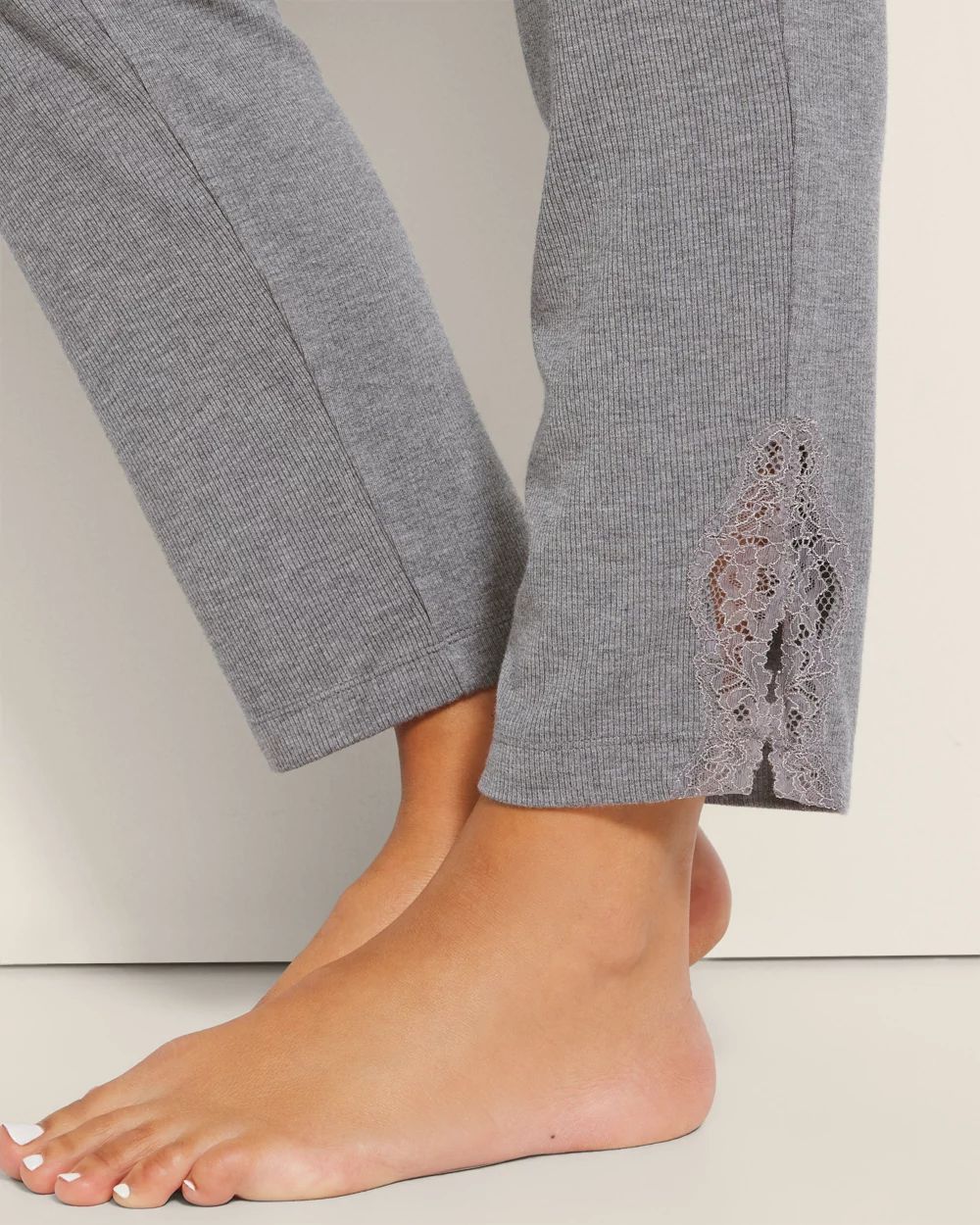 Cool Nights Rib Ankle Pajama Pants