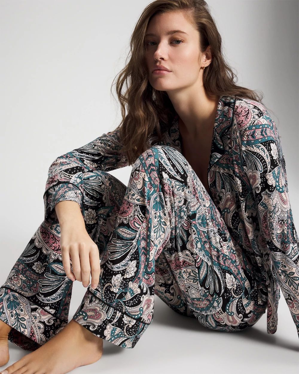 Printed Pajama Pant click to view larger image.