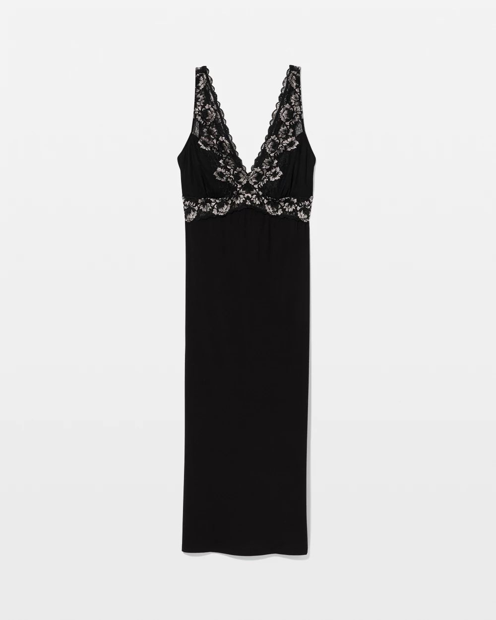 Romantic Lace Chemise with Shelf Bra click to view larger image.