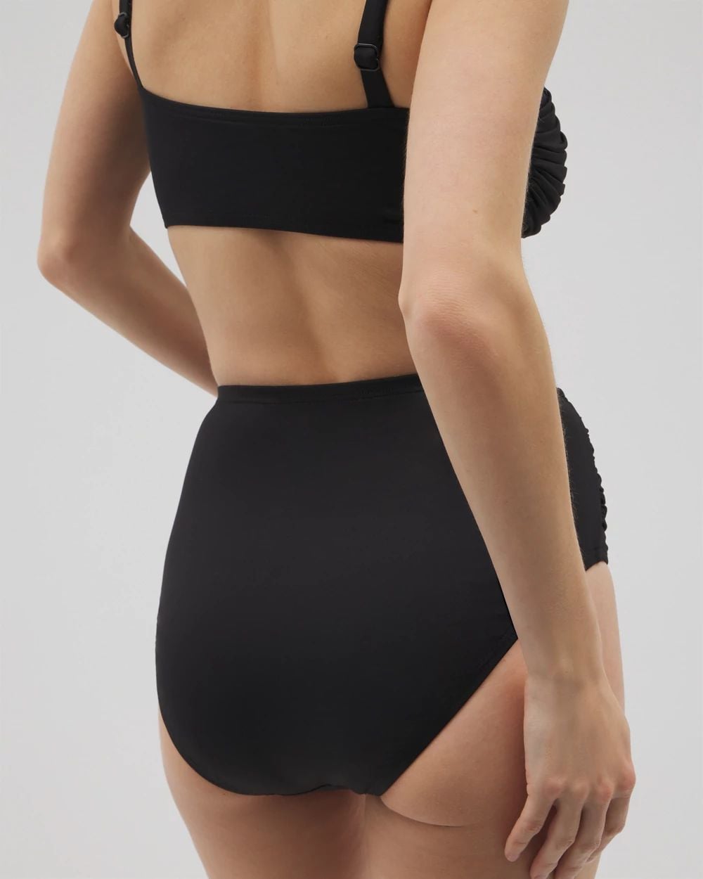 Soma Swim Ruched High-Waist Bikini Bottom