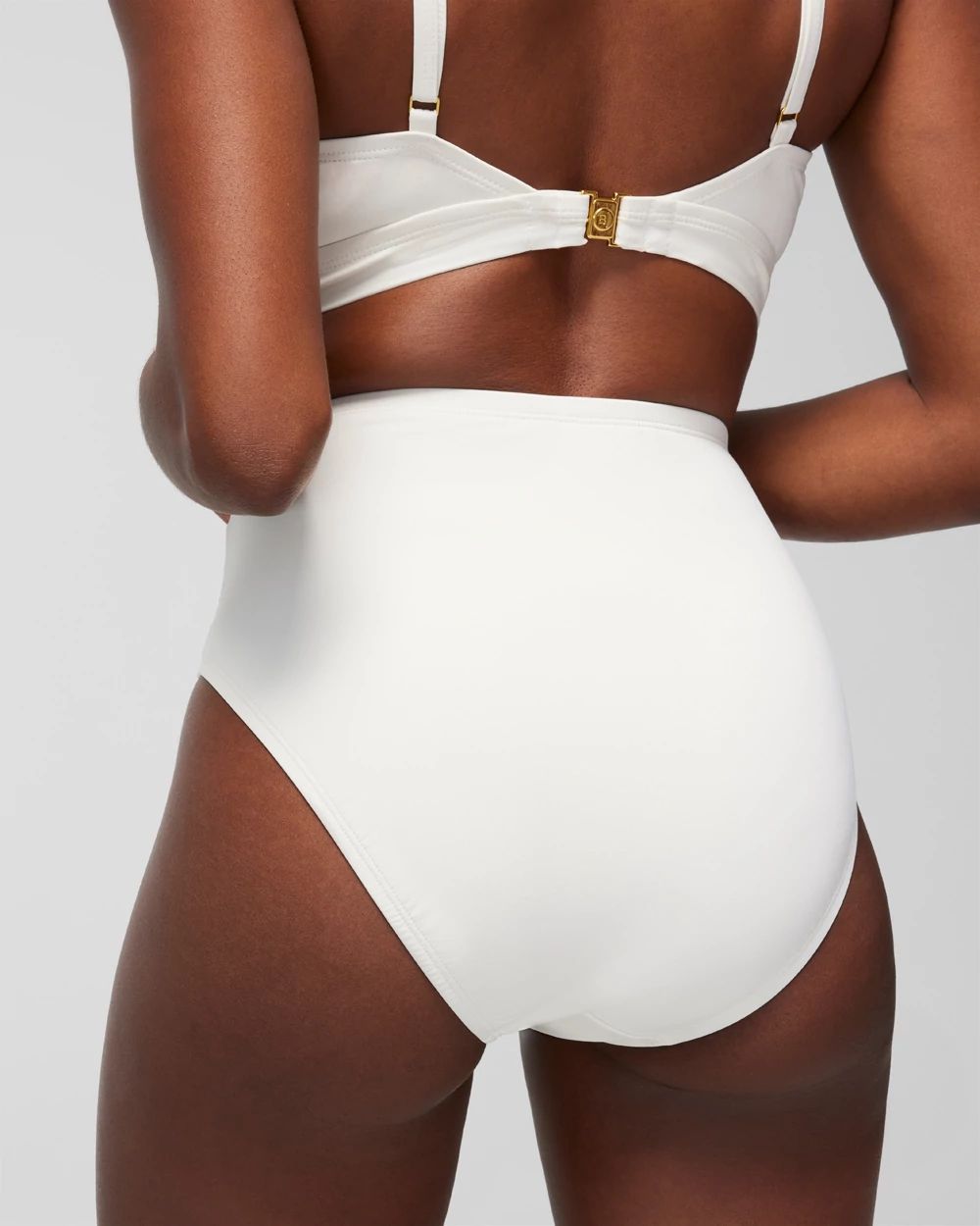 Bleu Rod Pulling Strings High-Waist Bottoms