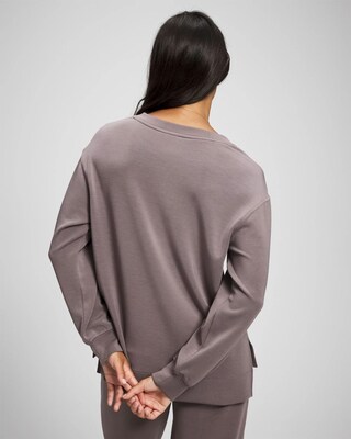 Modern Modal Crewneck Sweatshirt click to view larger image.