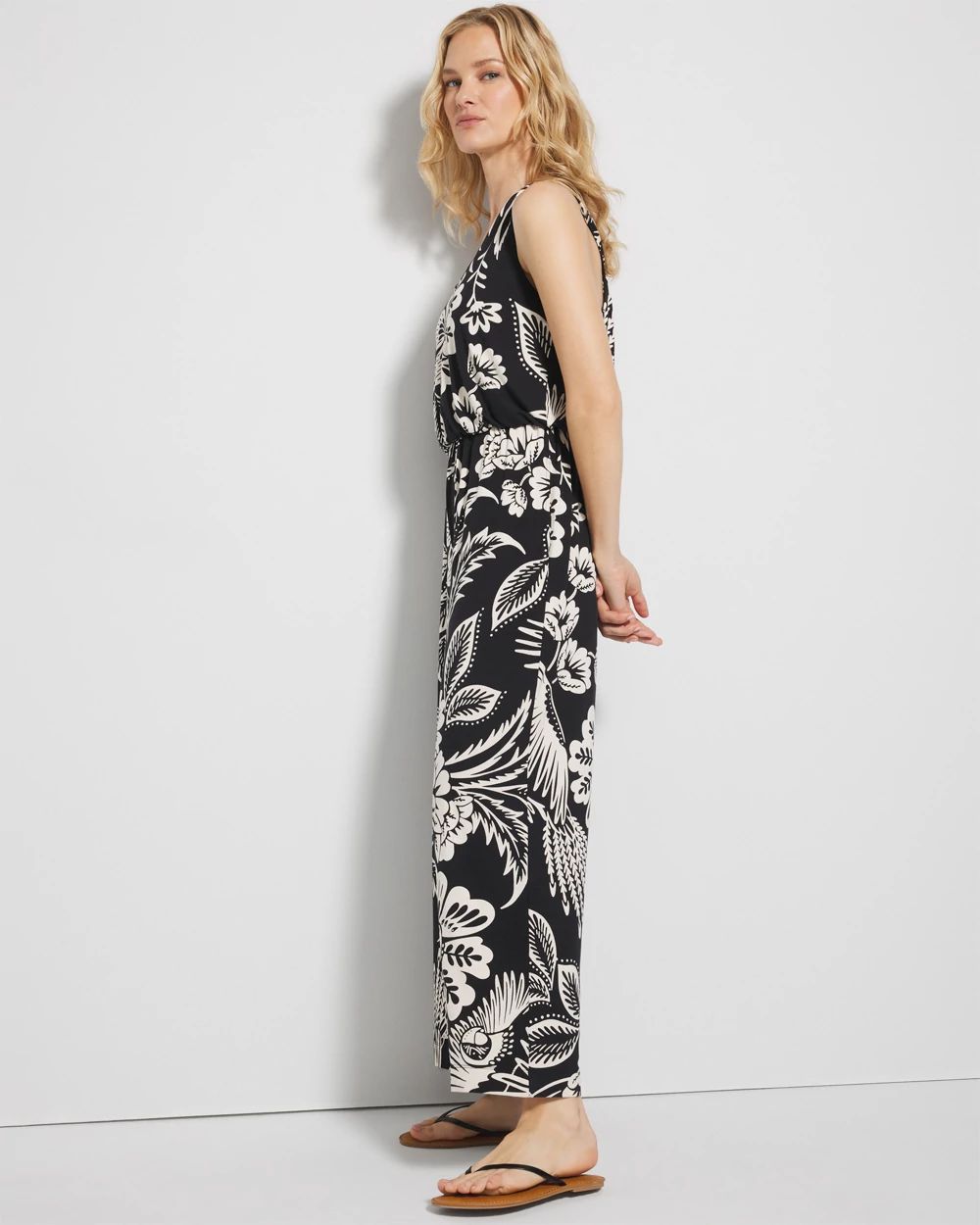 Soft Jersey Soleil Ankle Jumpsuit