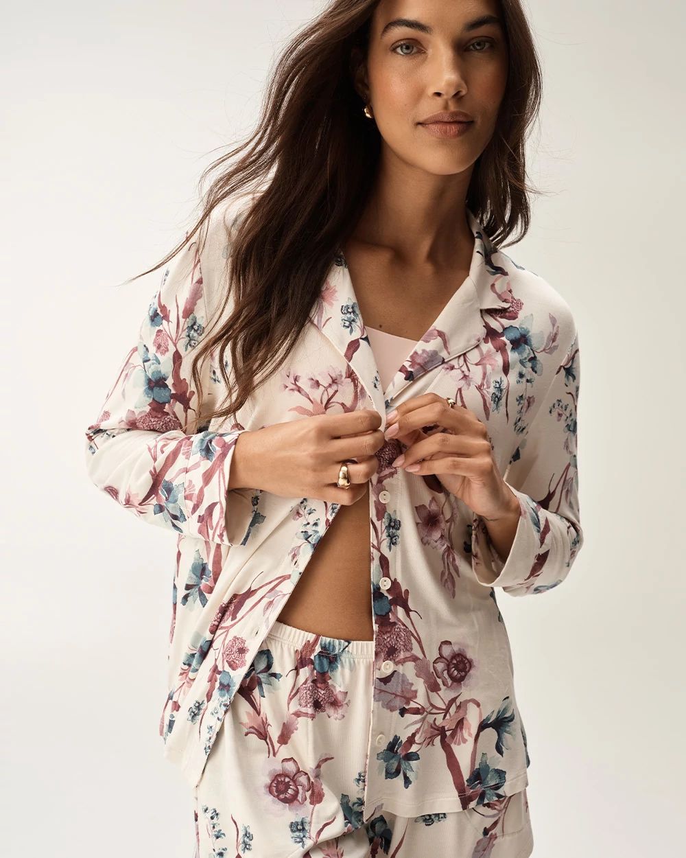 Cool Nights Long Sleeve Notch Collar