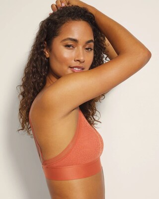 Triangle Bralette with Lace click to view larger image.