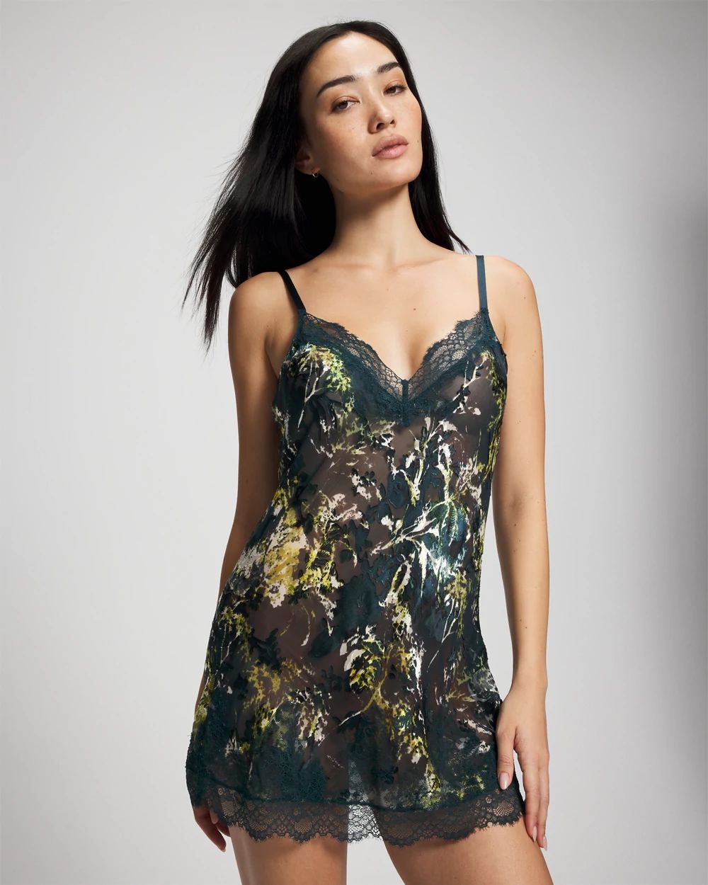 Soma's Sexiest Silk Burnout Chemise